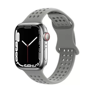 Curea Hoco WA08 Flexible series honeycomb silicone strap(42/44/45/49mm) [Gray]